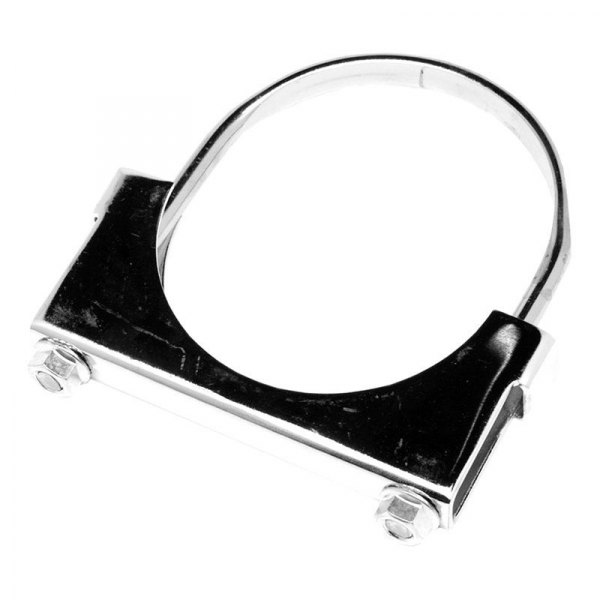 Walker® 35777 Steel Chrome Flat Strap UBolt Clamp (5" Diameter, 11