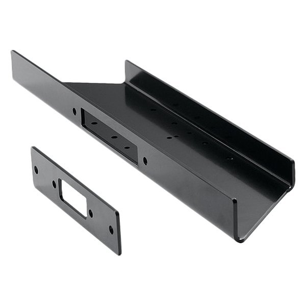 Warn® 11078 Steel Black Powder Coat Foot Forward Winch Mount Kit for