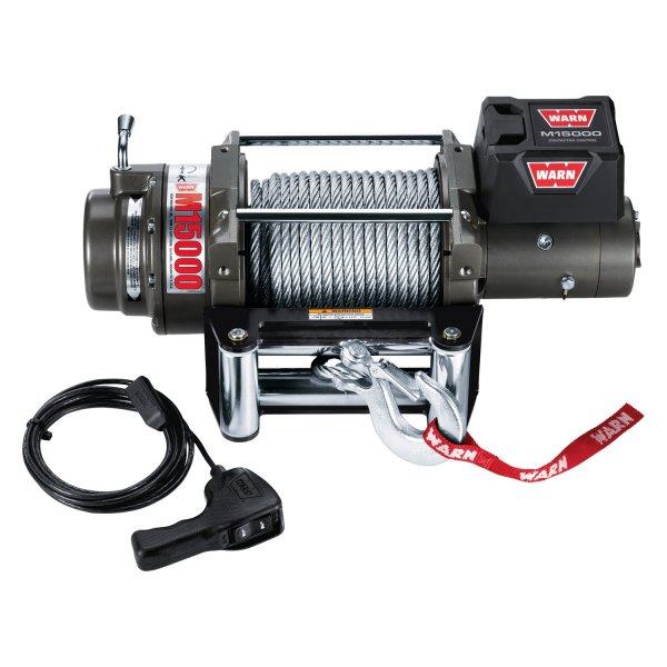 Warn® 47801 15,000 lbs M Series SelfRecovery Electric Winch with