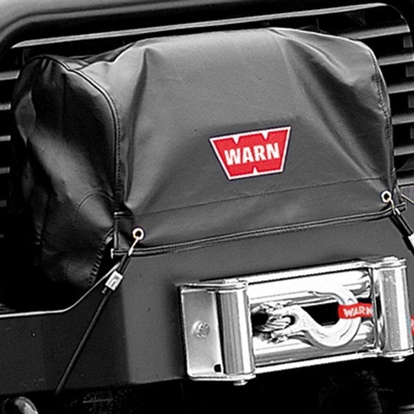 Warn® 8557 Soft Winch Cover with WARN logo for M827450 Winch
