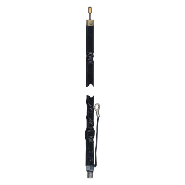 Wilson Antennas® 305486 Silver Load FGT Series 4' Black Fiberglass
