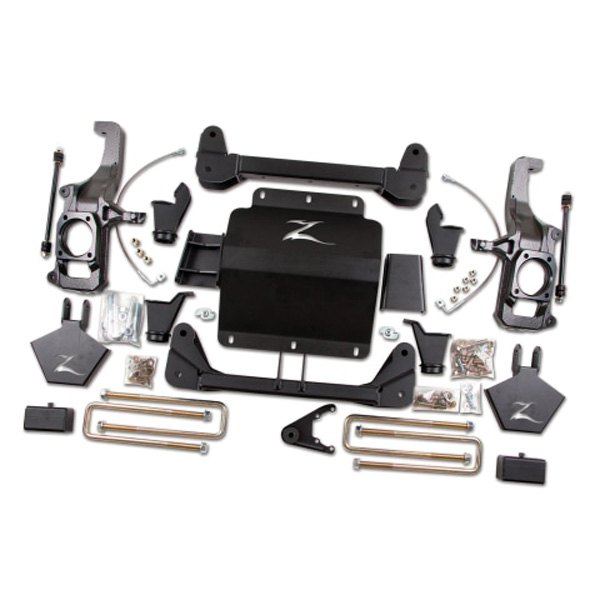 Zone Offroad® C12F 5" x 3" Front and Rear Suspension Lift Kit
