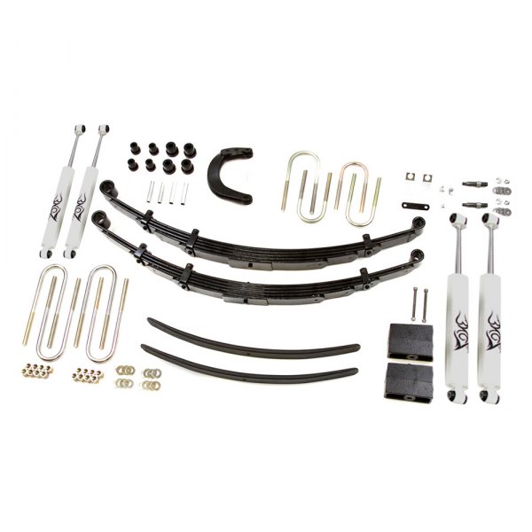 Zone Offroad® C19N 6" x 5"6" Front and Rear Suspension Lift Kit