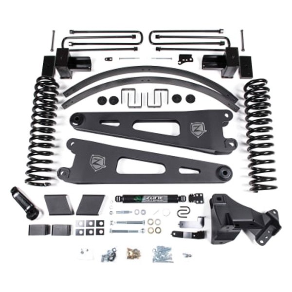 Zone Offroad® F52N - 6" x 5" Front and Rear Suspension Lift Kit