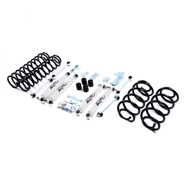 Zone Offroad® J2N 3" x 3" Front and Rear Suspension Lift Kit