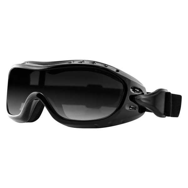 Bobster® BHAWK01 Night Hawk Street Goggles (Large, Gloss Black