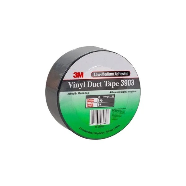 3M® 06984 150' x 2" Gray Duct Tapes (24 Rolls)