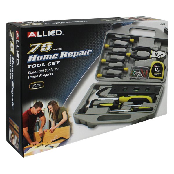 Allied Tools® 49027 75piece Home Maintenance Tool Set