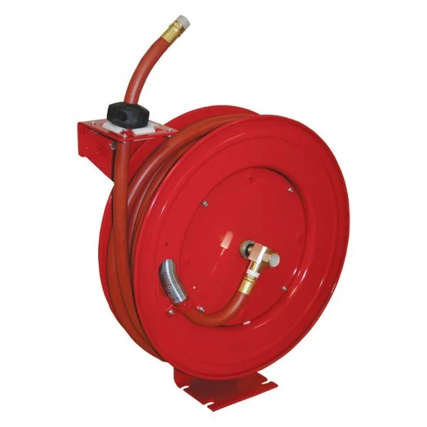 ATD® 31167 Retractable Air Hose Reel with 1/2" x 50' Air Hose