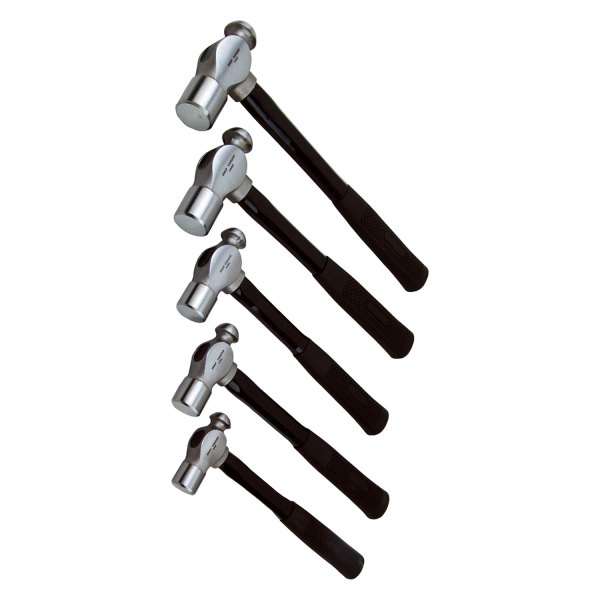 ATD® 4035 5piece Fiberglass Handle BallPeen Hammer Set