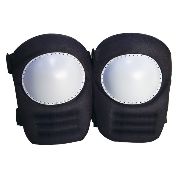 Bon® 12129 Black Rubber Foam Hard Shell Knee Pads