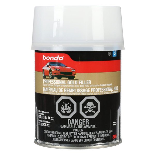 Bondo® 233 1 qt Gold Professional Body Filler