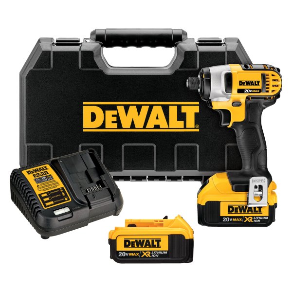 DeWALT® DCF885M2 Cordless 20 V Liion 4.0 Ah MidHandle Screwdriver