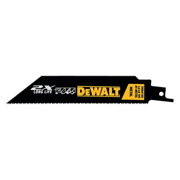 DeWALT® DWA4186 14/18 TPI 6" Reciprocating Straight Saw Blades (5
