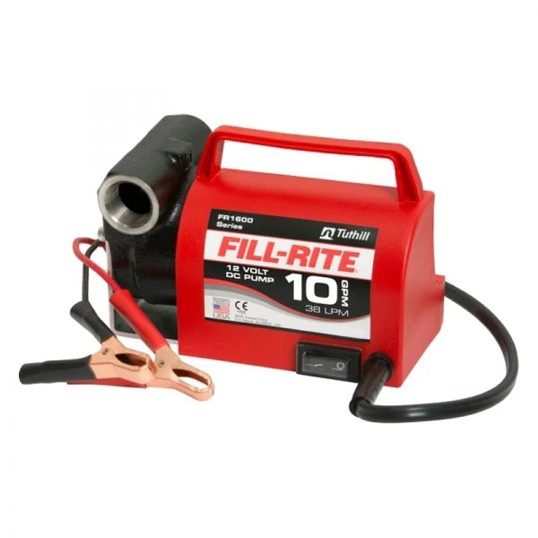 FillRite® FR1612 10 GPM 12 V DC Portable Diesel/AntiFreeze Transfer