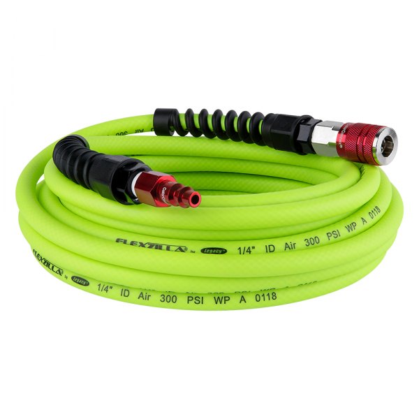 Flexzilla® HFZP3825YW2-D - 3/8" x 25' Pro Polymer Air Hose Kit