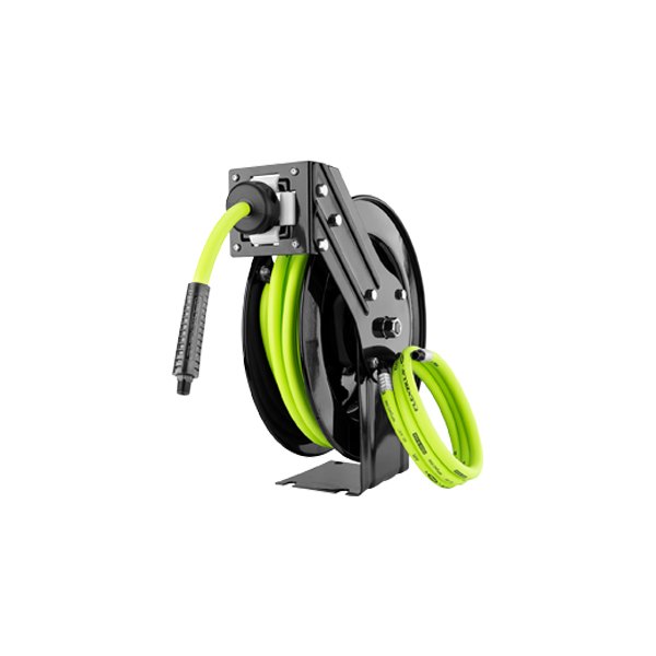 Flexzilla® L8611FZ Workforce™ Retractable Air Hose Reel with 3/8" x