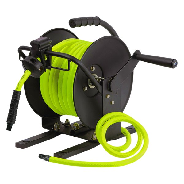 Flexzilla® L8654FZ Portable Manual Air Hose Reel with 1/4" x 100' Air