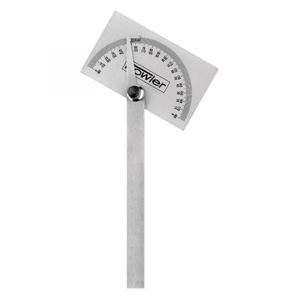 Fowler High Precision® 52450010 Vernier Protractor with Rectangular