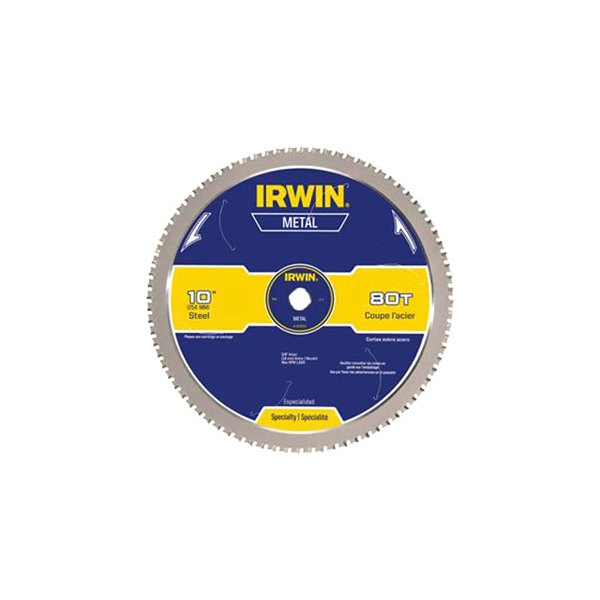 IRWIN® 4935561 10" 80T Carbide ATB Circular Saw Blade