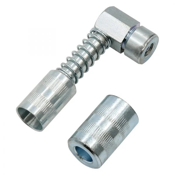 Lubrimatic® 05059 90 Degree Grease Gun Coupler with Adapter