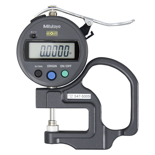 Mitutoyo® 547500S 547 Series™ 0 to 0.47" SAE and Metric