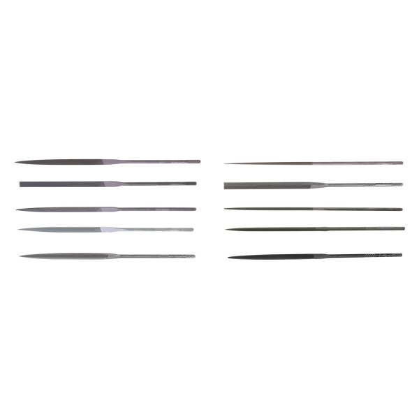Nicholson® Swiss Pattern 2 Assortment Needle File Set, 12 Pieces