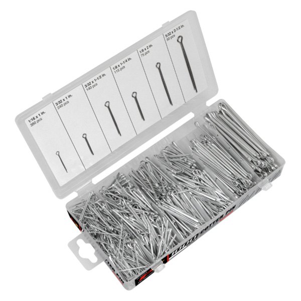 Performance Tool® W5204 Cotter Pin Assortment (1000 Pieces)