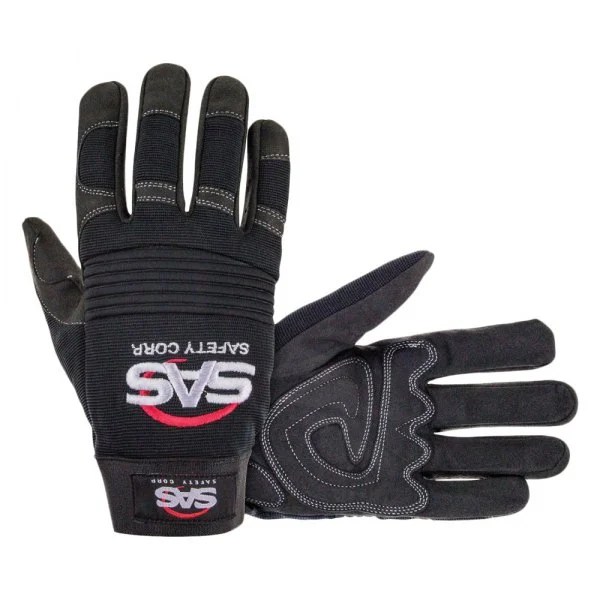 SAS Safety® 6712 Pro Impact™ Medium Black Impact Resistant Gloves