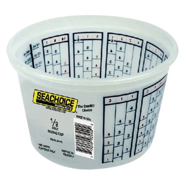 Seachoice® 93440 100 Pieces 8 oz. Paint Mixing Containers