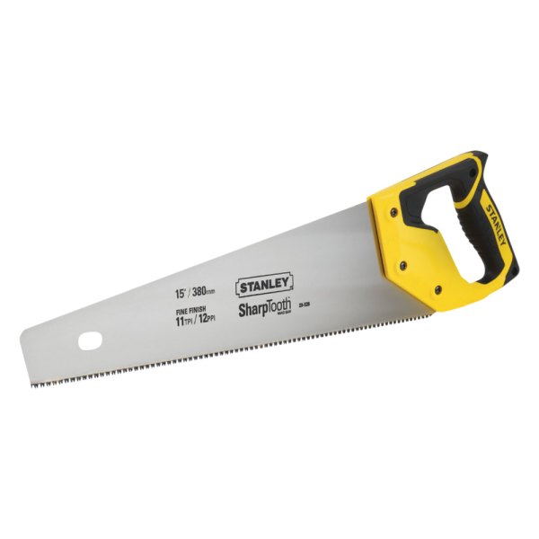 Stanley Tools® 20526 Finish Cut SharpTooth™ 15" x 11 TPI Carpenter