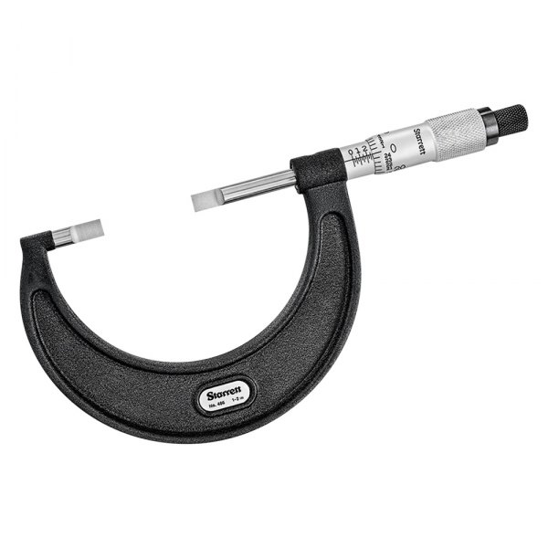 Starrett® 486 Series™ SAE Mechanical Outside Blade Type Micrometer