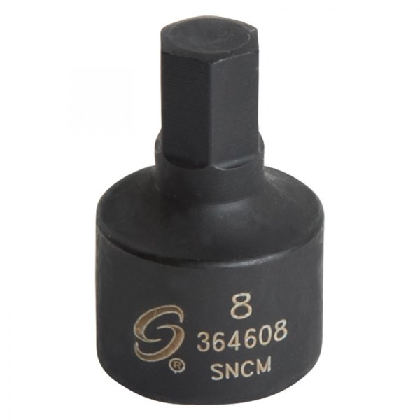 Sunex® 364608 3/8" Drive 8 mm Hex Stubby Impact Bit Socket