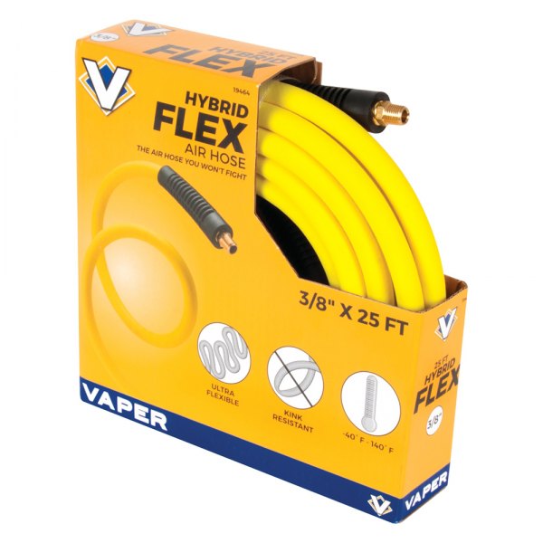Titan Tools® 19464 3/8" x 25' Hybrid Rubber/PVC Air Hose