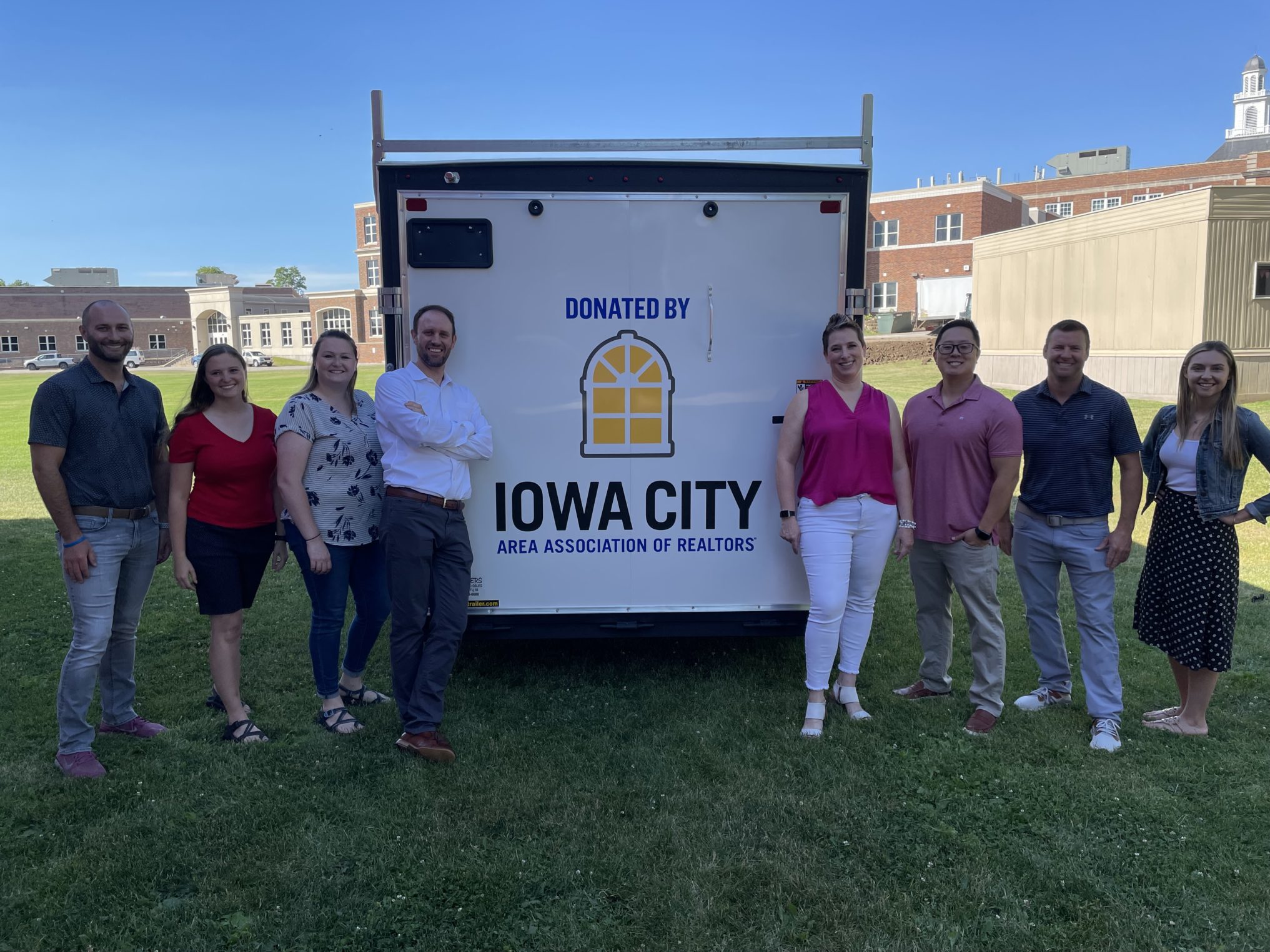 ICAAR Donates Trailer to City High Program Iowa City Area Association