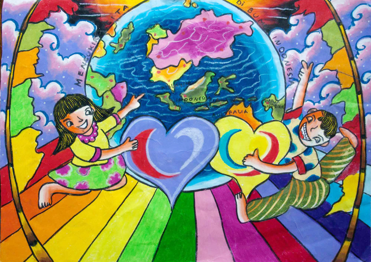 Drawing Tutorial Drawing Of Rainy Day Rainy Season Easy