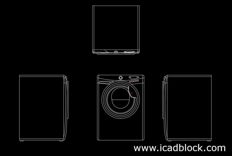 Kitchen CAD Blocks in DWG , complete collection iCADBLOCK