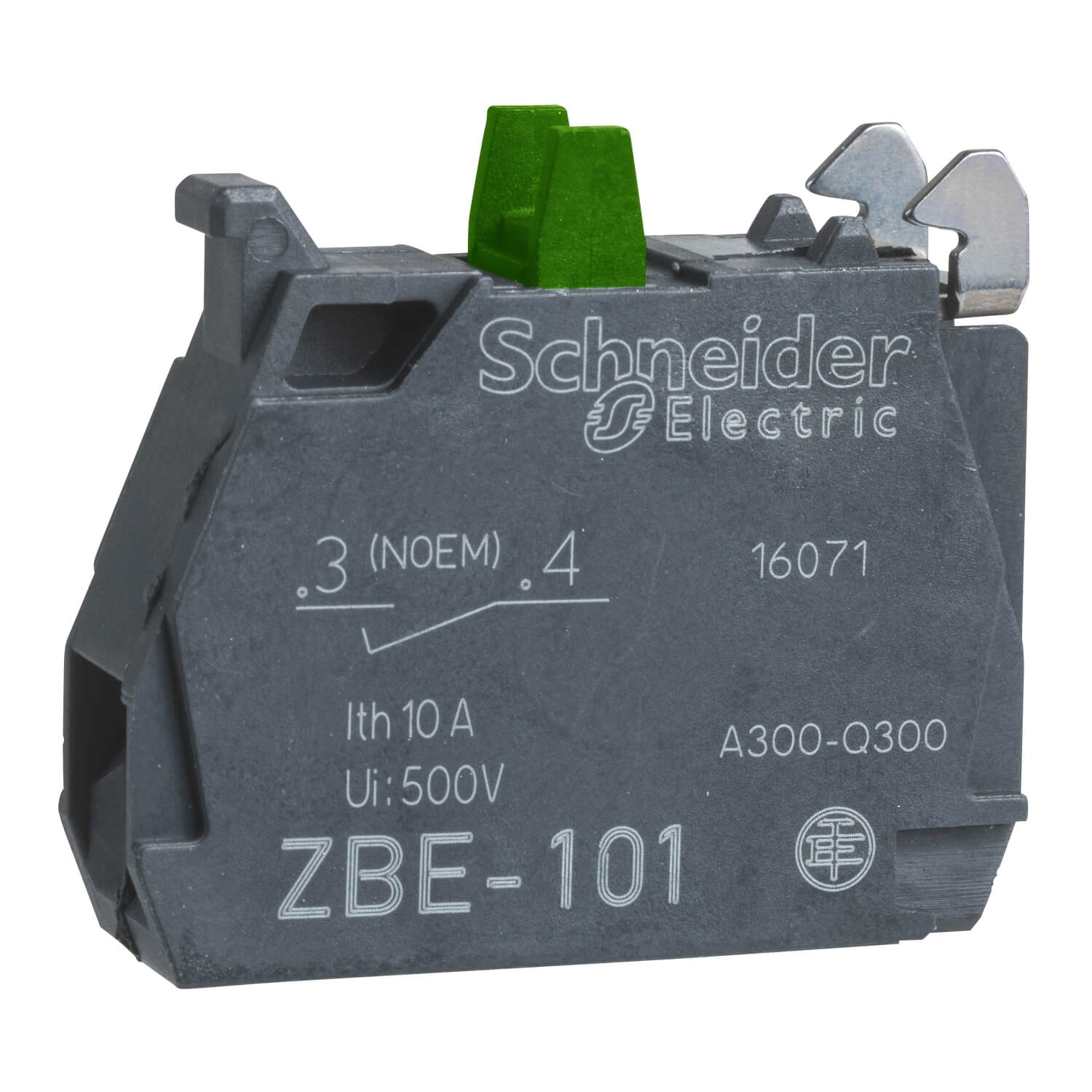 ZBE101 Single contact block for head ICA Industrial Controls & Automation