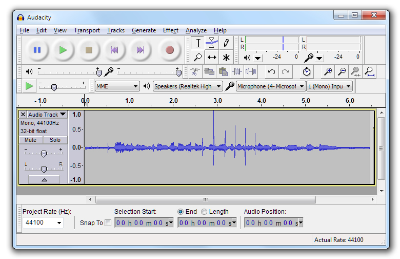 Audacity sound recording software • ICAL TEFL