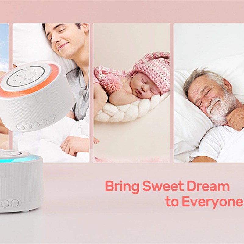RGB Night Light White Noise Machine CS5C icanowtech