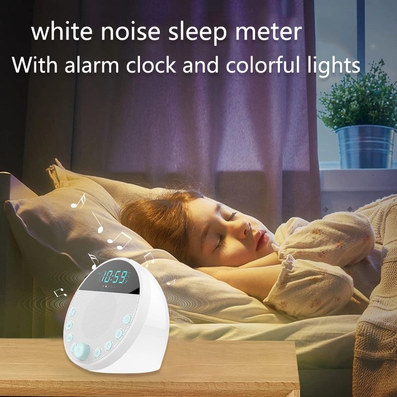 RGB Breathing Night Light White Noise Machine CS8 icanowtech