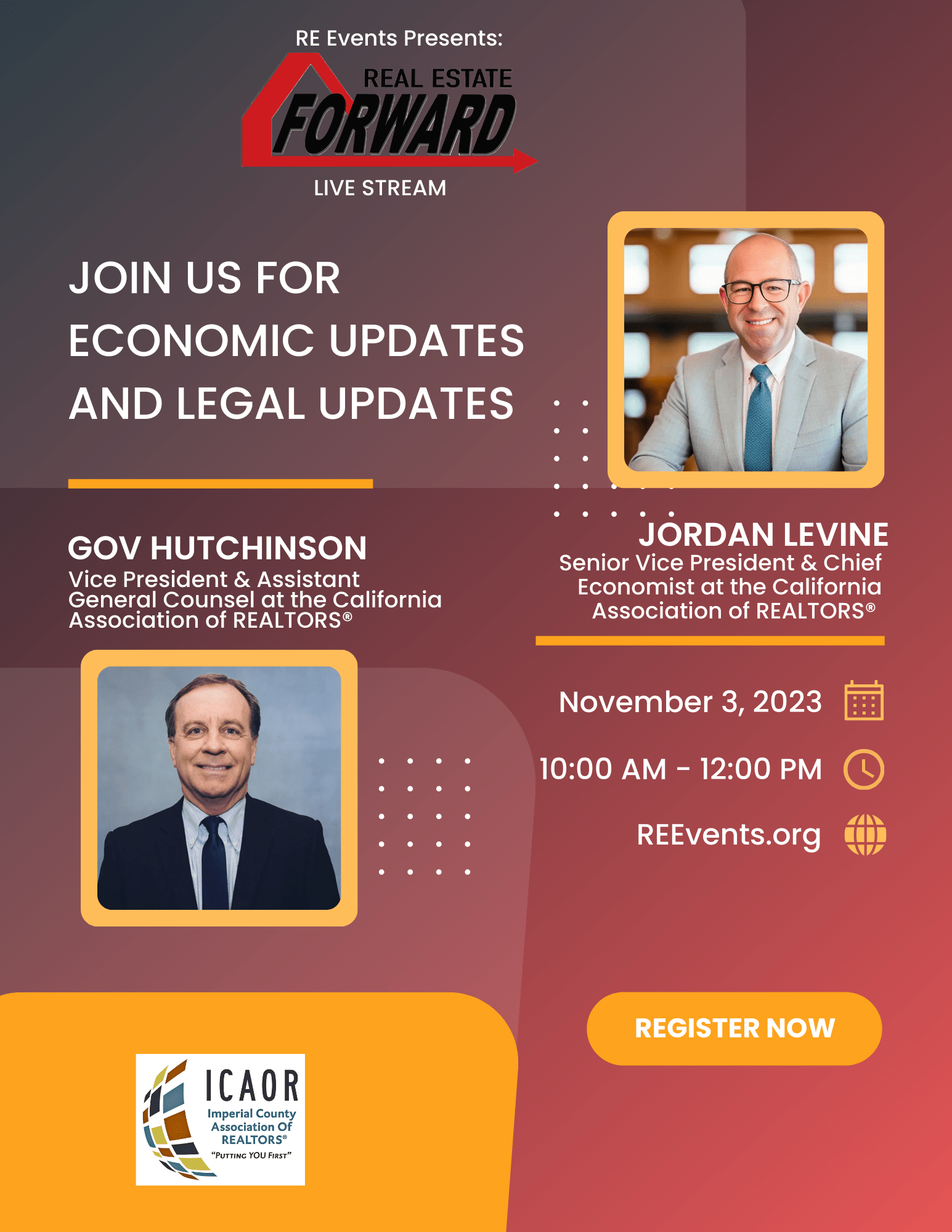 Economic and Legal Updates by REEventslive Imperial County