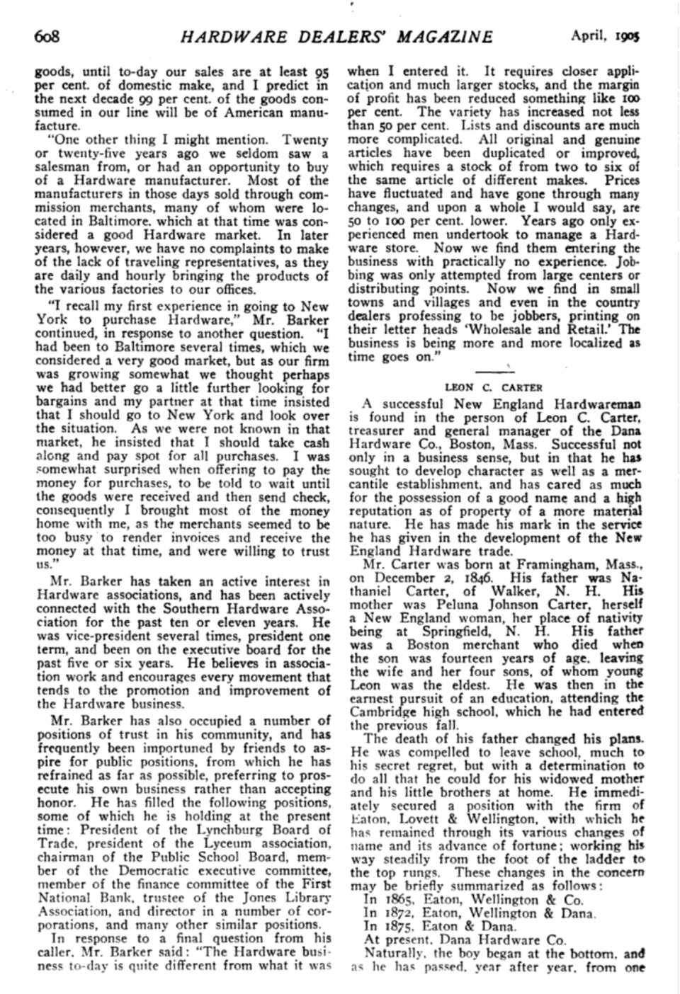 Who Were Bell, Barker, and Jennings? (From an Old Sign in Lynchburg