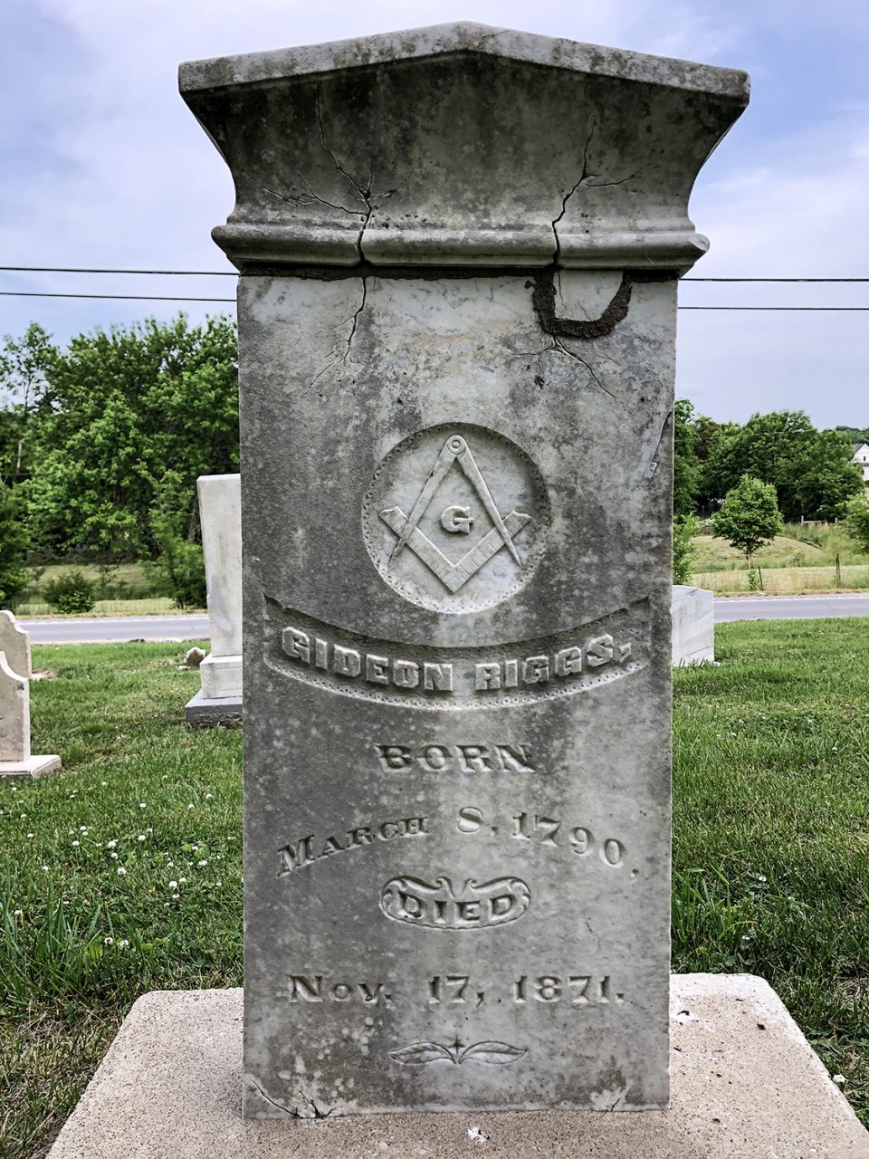 Examining Exquisite Headstones in a Very Old Southern Cemetery