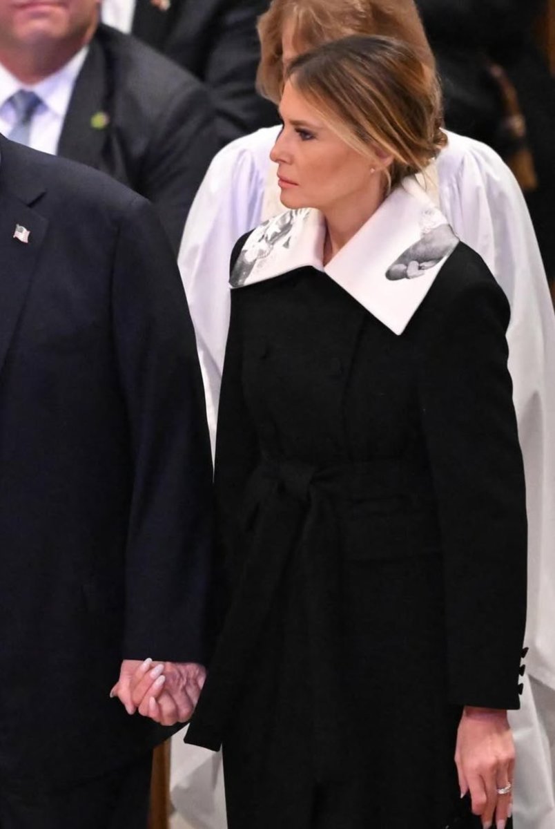 Melania’s Outfit At Carter Funeral Turns Heads After People Spot Small