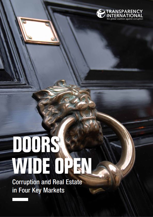 Doors Wide Open Corruption and Real Estate in Four Key