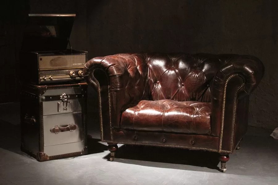 An Iconic Piece of Vintage Furniture Chesterfield Sofa Artsome