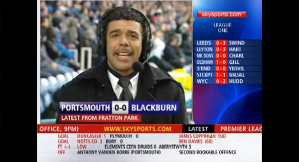 VIDEO Chris Kamara misses Red Card on Soccer Saturday!!