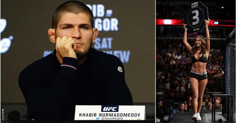 Khabib "Ring Girls are the most useless people in martial arts"