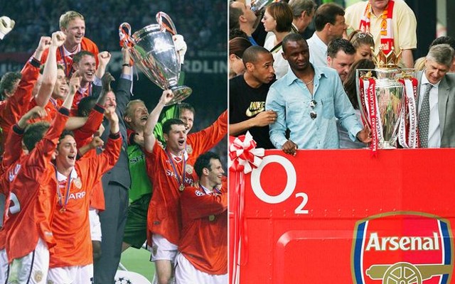 Premier league matches between arsenal and liverpool have now produced 169 goals, more than any other fixture in the competition's history. Sorry Arsenal Man Utd Treble Better Than Invincibles
